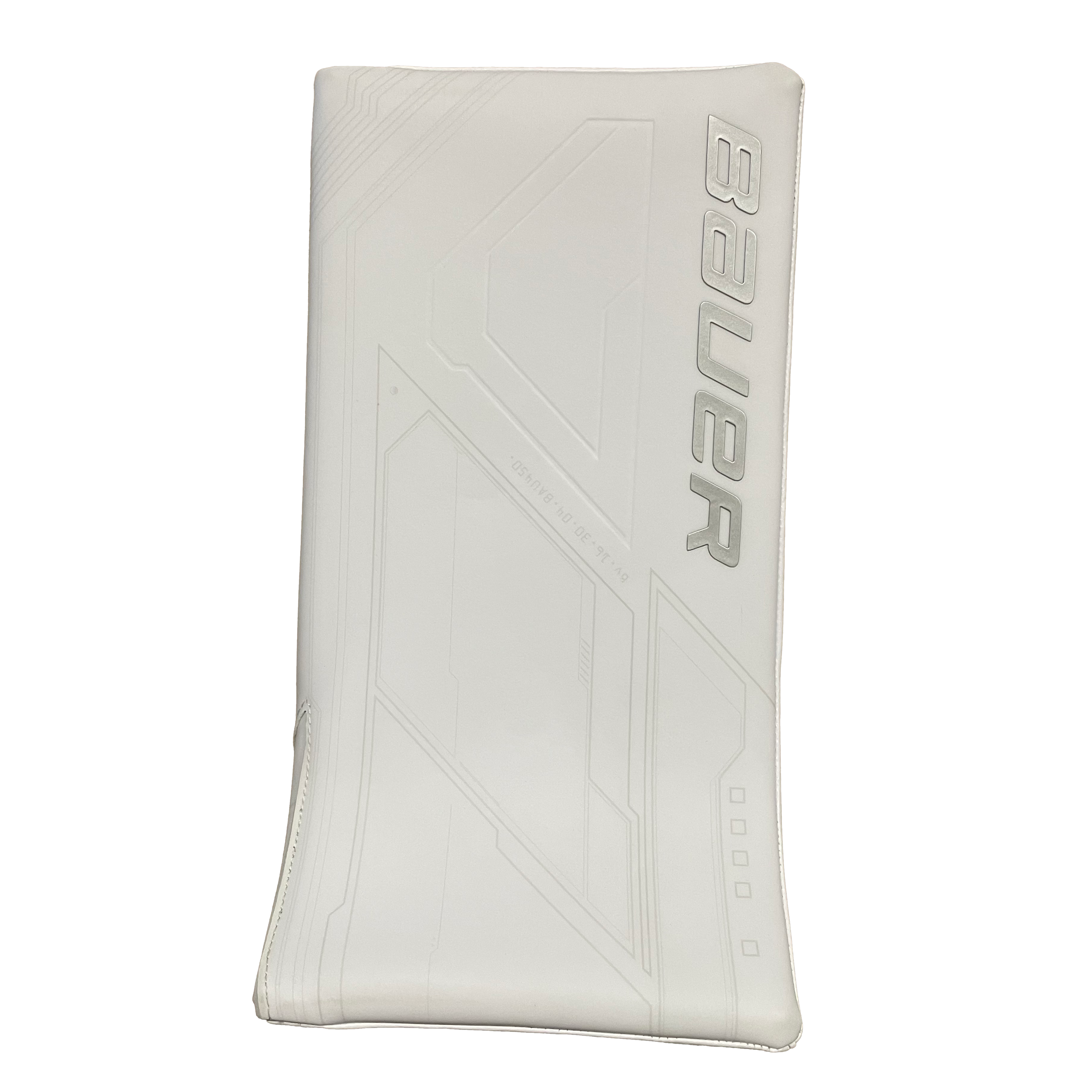 Bauer Supreme Mach - Nouveau bloqueur de gardien Pro Stock (blanc)